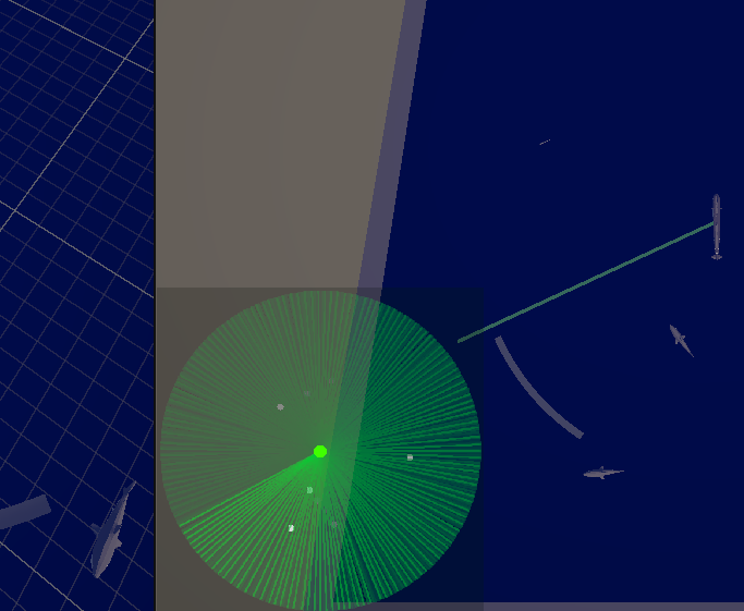 Screenshot of Active Sonar Simulation